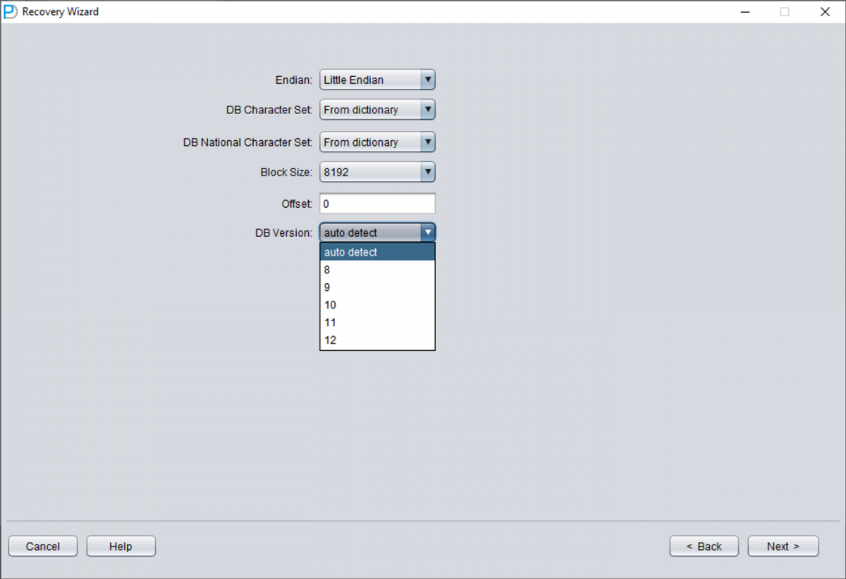 DBRECOVER for Oracle Recovery Scenario: Ransomware malware encrypts and damages datafiles